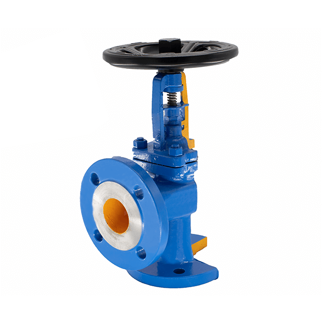 Angle Type Bellows Globe Valve