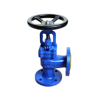 DIN Standard Angle Type Globe Valve
