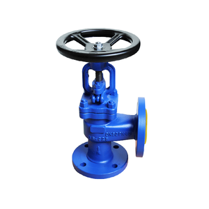 DIN Standard Angle Type Globe Valve